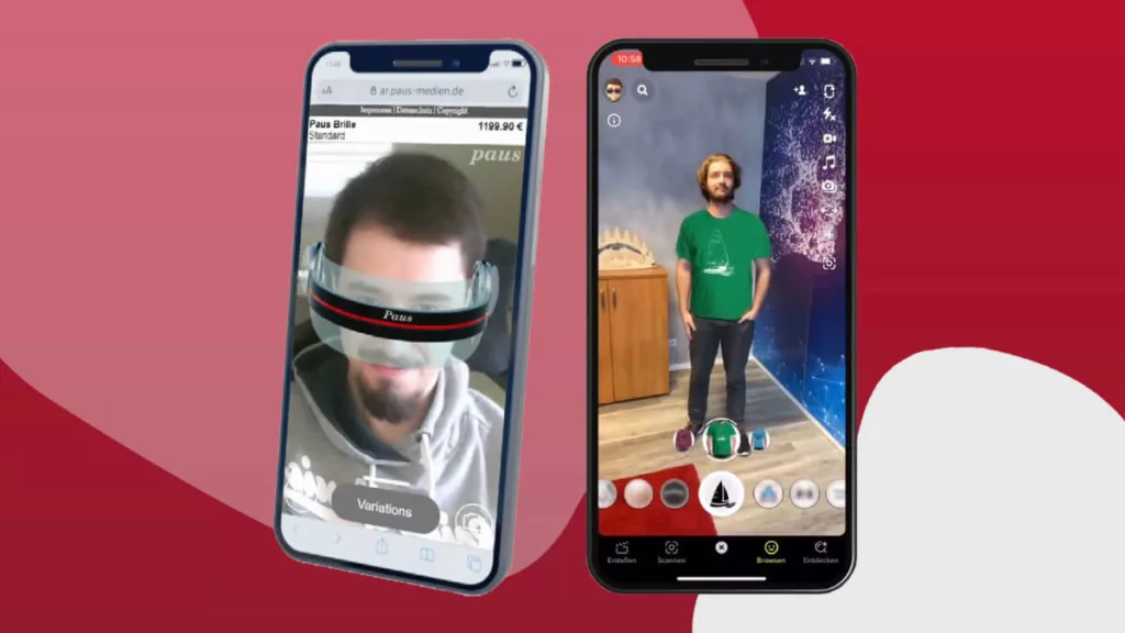 Virtuelle Anprobe mit Augmented Reality