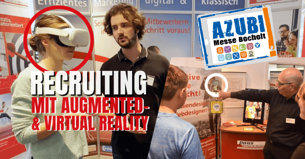 Erfolgreicher Messeauftritt mit Augmented- und Virtual Reality auf der AZUBI Messe Bocholt 2023