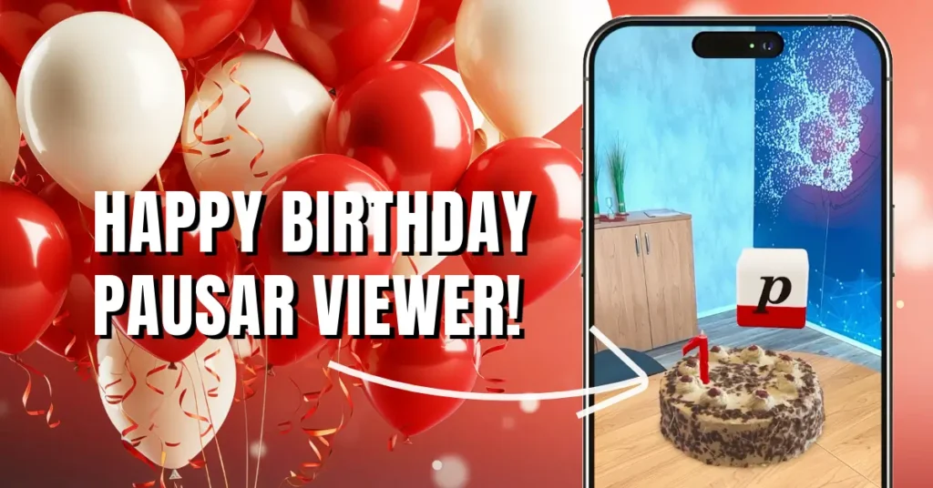 PausAR Viewer feiert Geburtstag!